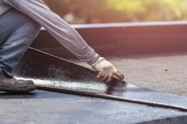 Professional Exterior Waterproofing technician working in Raritan, NJ